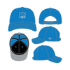 Detroit Lions Technical M-Crown 9FORTY Adjustable One Size Hat - Blue
