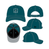 Philadelphia Eagles Technical M-Crown 9FORTY Adjustable One Size Hat - Midnight Green