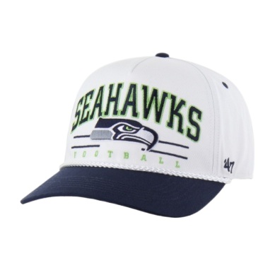 Seattle Seahawks '47 Brand Roscoe Hitch Hat - White