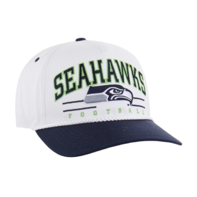 Seattle Seahawks '47 Brand Roscoe Hitch Hat - White