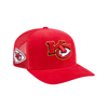 Kansas City Chiefs New Era 9SEVENTY Stretch-Snap Deceptor Letter Logo Trucker Hat - Red