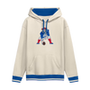 New England Patriots Vintage Logo Fanatics Thick Fleece Hoodie - Cream