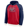 Montreal Canadiens Fanatics NHL Heritage Classic Authentic Pro Tri-Blend Knit Hoodie - Red