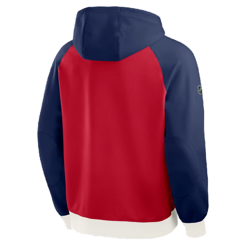 Montreal Canadiens Fanatics NHL Heritage Classic Authentic Pro Tri-Blend Knit Hoodie - Red