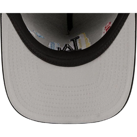 New York Yankees Skyline New Era 9FIFTY A-Frame Snapback Hat - Black