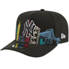 New York Yankees Skyline New Era 9FIFTY A-Frame Snapback Hat - Black