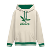 Philadelphia Eagles Vintage Logo Fanatics Thick Fleece Hoodie - Cream