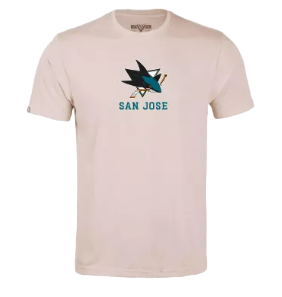San Jose Sharks Levelwear Hometown Tee - Natural Beige