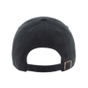 Vancouver Canucks Skate Logo 47 Clean Up Hat - Black on Black