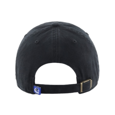 Vancouver Canucks Orca Logo 47 Clean Up Hat - Black on Black