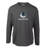 Vancouver Canucks Long Sleeve Levelwear Hometown Tee - Gray