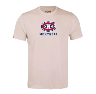 Montreal Canadiens Levelwear Hometown Tee - Natural Beige