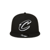 Cleveland Cavaliers New Era 9FIFTY Snapback - Black & White