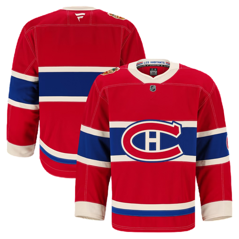 Montreal Canadiens 2026 Heritage Classic Fanatics Premium Jersey - Red