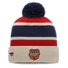 Montreal Canadiens Fanatics NHL Heritage Classic Toque with Pom - Cream