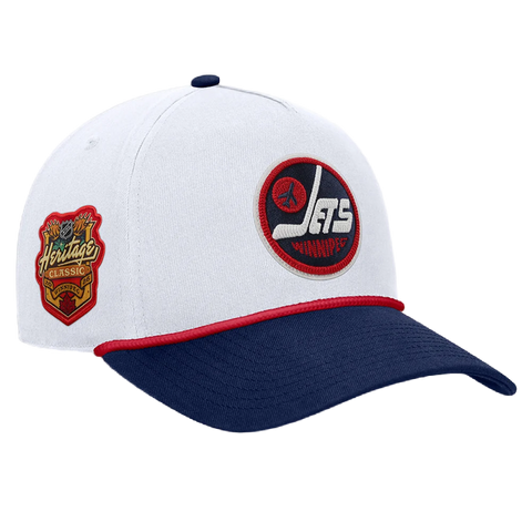Winnipeg Jets Fanatics NHL Heritage Classic A-Frame Hat - White
