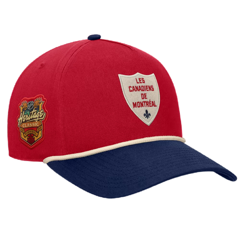 Montreal Canadiens Fanatics NHL Heritage Classic A-Frame Hat - Red