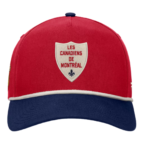 Montreal Canadiens Fanatics NHL Heritage Classic A-Frame Hat - Red