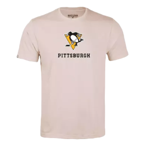 Pittsburgh Penguins Levelwear Hometown Tee - Natural Beige