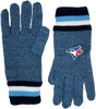 Toronto Blue Jays Polyester Double Lined Winter Gloves One Size Fits Most - Blue