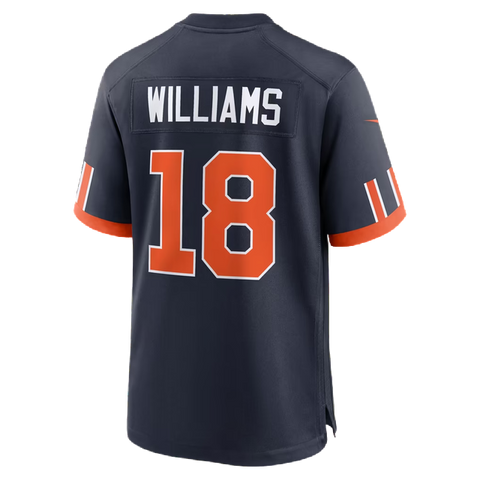 Chicago Bears Caleb Williams NFL Rivalry Collection Nike Game Jersey - Midnight Navy