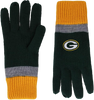 Green Bay Packers Polyester Double Lined Winter Gloves One Size Fits Most - Green