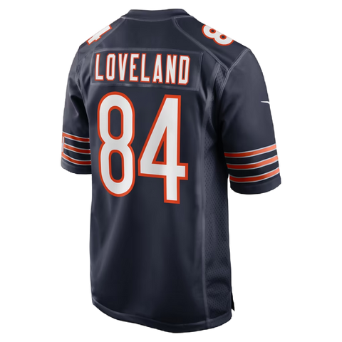 Chicago Bears Colston Loveland Nike Game Jersey Home - Navy