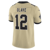 New Orleans Saints Chris Olave Nike Game Jersey Alternate - Gold