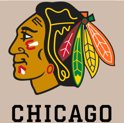 Chicago Blackhawks Levelwear Hometown Tee - Natural Beige