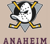 Anaheim Ducks Levelwear Hometown Tee - Natural Beige