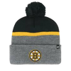 Boston Bruins '47 Brand Split Shadow Toque - Black & Gray