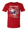 Jean Beliveau Throwback Tee - Red