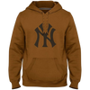 New York Yankees Twill Logo Hoodie - Dune