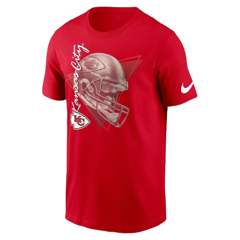 Kansas City Chiefs Rewind Essential Cotton T-Shirt - Red