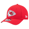 Kansas City Chiefs M-Crown 9FORTY Adjustable One Size Hat - Red