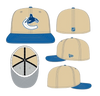 Vancouver Canucks New Era 59FIFTY Orca Logo Pro Fit Hat - Beige
