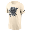 Las Vegas Raiders Nike Rewind Essential Cotton T-Shirt - Beige