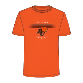 BC Lions Richmond Box Score Tee - Orange