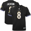 Youth Lamar Jackson Baltimore Ravens Nike Game Jersey - Black
