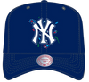 New York Yankees Mitchell & Ness Day of the Dead Pro Crown Snapback - Navy