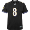 Youth Lamar Jackson Baltimore Ravens Nike Game Jersey - Black