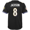 Youth Lamar Jackson Baltimore Ravens Nike Game Jersey - Black