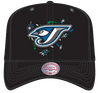 Toronto Blue Jays Mitchell & Ness Day of the Dead Pro Crown Snapback - Black
