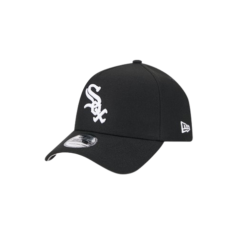 Chicago White Sox New Era 9FORTY A-Frame Snapback - Black