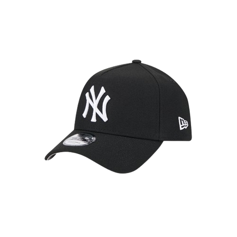 New York Yankees New Era 9FORTY A-Frame Snapback - Black