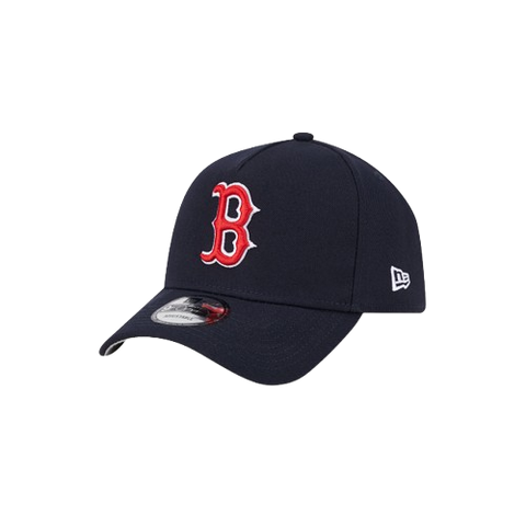 Boston Red Sox New Era 9FORTY A-Frame Snapback - Navy