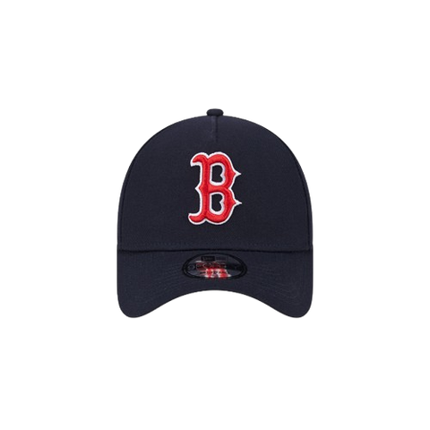 Boston Red Sox New Era 9FORTY A-Frame Snapback - Navy