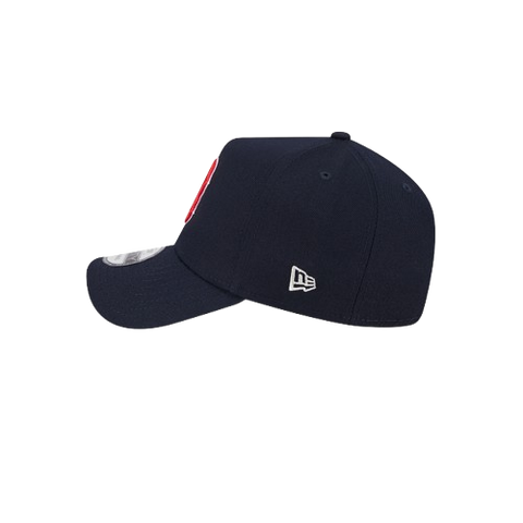 Boston Red Sox New Era 9FORTY A-Frame Snapback - Navy