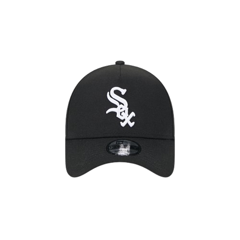 Chicago White Sox New Era 9FORTY A-Frame Snapback - Black