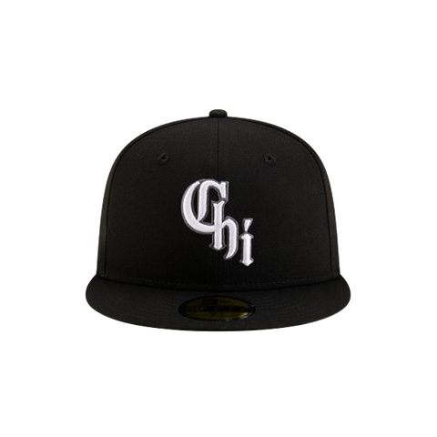 Chicago White Sox Alternate Logo New Era 59FIFTY Pro Fit Hat - Black